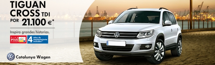 Tiguan Cross TDI, inspira grandes historias.