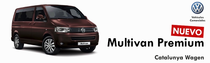 Nuevo lanzamiento de el Multivan Premium