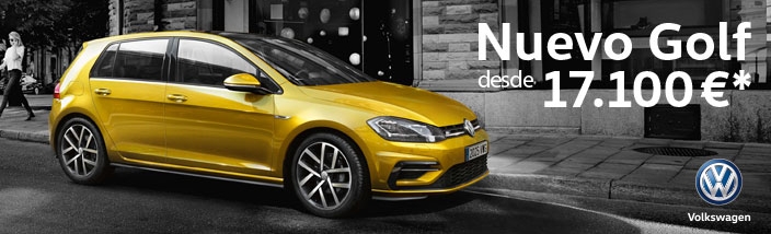 El futuro ha llegado, Volkswagen Golf desde 17.100€