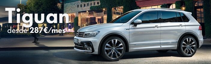 Nuevo Tiguan desde 287 €/mes en Volkswagen Barcelona