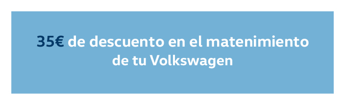 Ahorra 35€ en el Mantenimiento de tu Volkswagen.