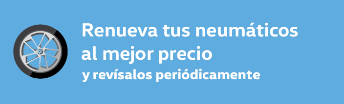 Oferta Neumáticos y 3 años de seguro gratis! Volkswagen