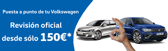 Revisión Oficial de tu Volkswagen al mejor precio