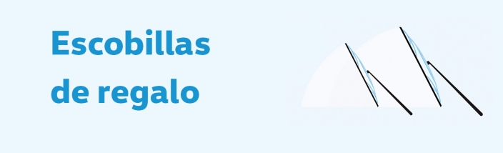 Sustitución de parabrisas con regalo de escobillas