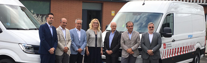 Catalunya Wagen entrega a Sorigué las primeras seis unidades de E-Crafter en España