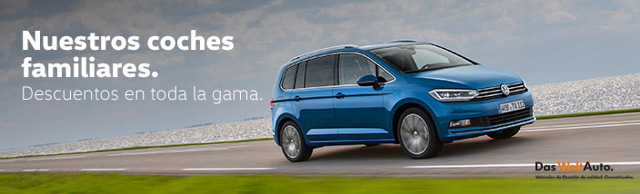 Descuentos en gama familiar Volkswagen de Ocasión